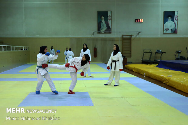 قرعه‌کشی مسابقات انتخابی تیم ملی کاراته بانوان انجام شد