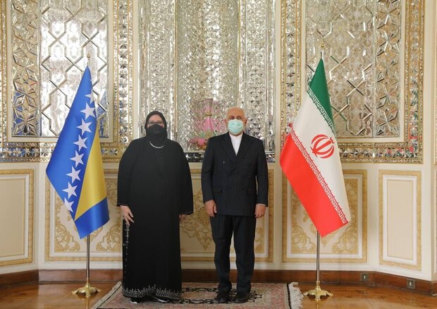 دیدار وزرای خارجه ایران و بوسنی و هرزگوین