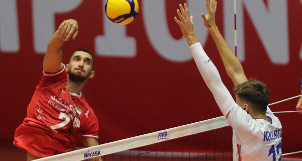 پیروزی مقتدرانه تیم والیبال نوجوانان ایران برابر جمهوری چک