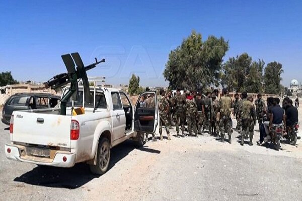 ورود نیروهای ارتش سوریه به درعا البلد