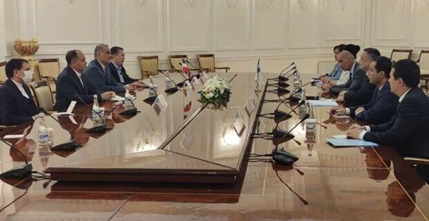 هیئت پارلمانی ایران با رئیس مجلس ازبکستان دیدار کرد