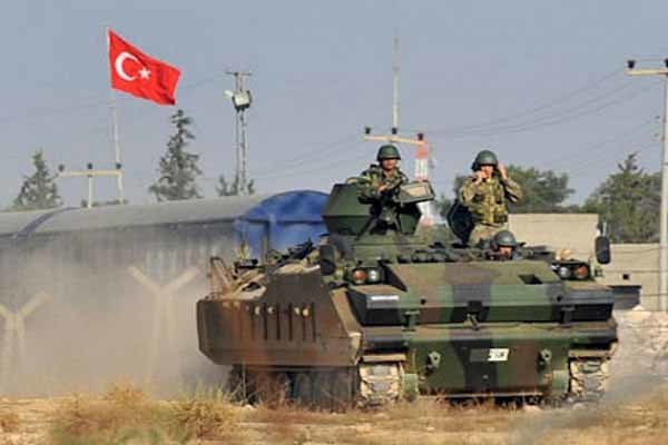 حمله راکتی به اطراف پایگاه نظامی ترکیه در شمال عراق