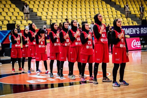 پایان کار بسکتبال بانوان ایران در کاپ آسیا با باخت برابر سوریه