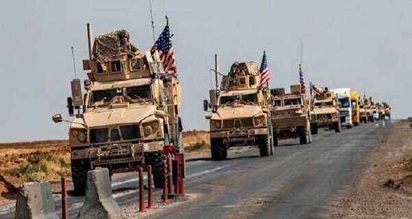 کاروان لجستیک نظامیان آمریکا در «الدیوانیه» عراق هدف قرار گرفت