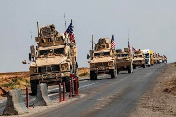 کاروان لجستیک نظامیان آمریکا در «الدیوانیه» عراق هدف قرار گرفت