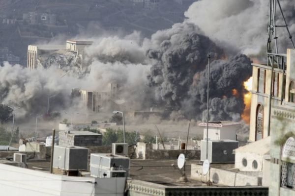 بمباران مجدد صنعا توسط ائتلاف سعودی