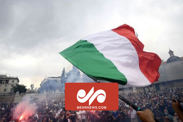 تظاهرات در اعتراض به سیاست های اقتصادی دولت ایتالیا