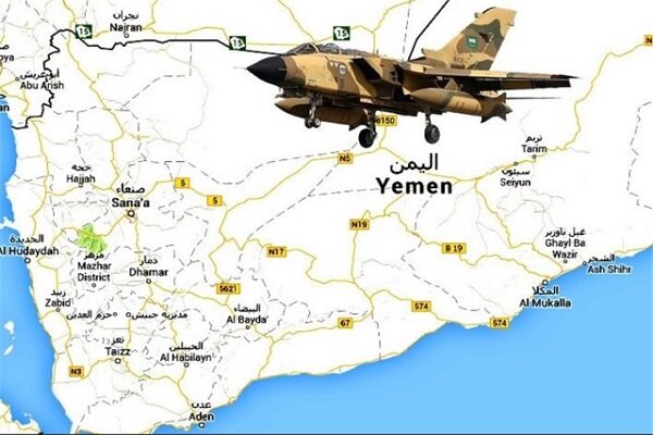 جنگنده های سعودی ۴۲ بار یمن را بمباران کردند