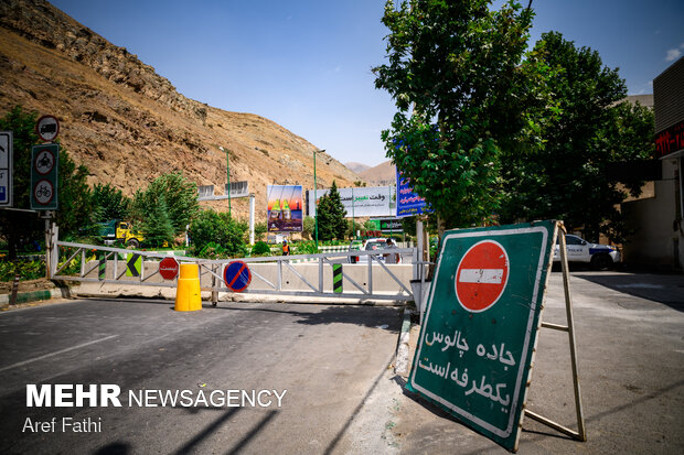 آزادراه تهران-شمال و جاده چالوس مسدود شد