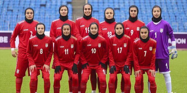دختران فوتبالیست ایران، تاجیکستان را گلباران کردند