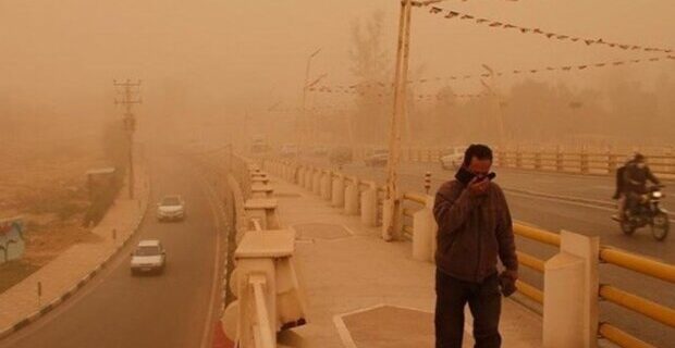 گرد و غبار برای مناطقی از خوزستان پیش بینی می‌شود