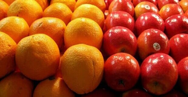 مزایده باقیمانده میوه های تنظیم بازاری عید