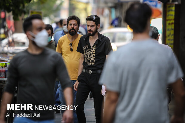 تهران ؛ در وضعیت زرد و نارنجی/ چرخش کرونا در هوای غبارآلود پایتخت