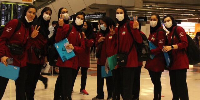 دختران والیبالیست ایران به تایلند رسیدند
