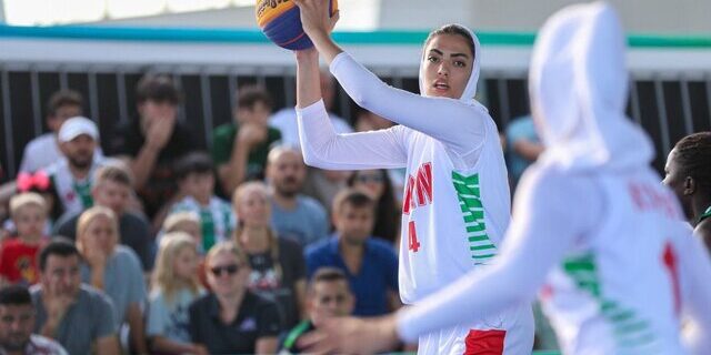 شکست تیم ملی بسکتبال سه نفره زنان مقابل ازبکستان