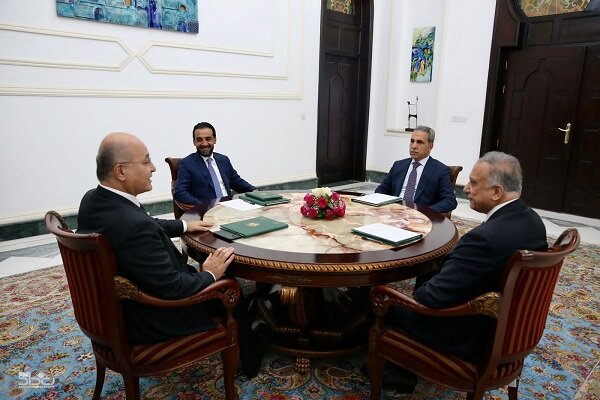 انتقاد برهم صالح از ادامه خلأ سیاسی/تاکید حلبوسی بر آغاز گفتگوها