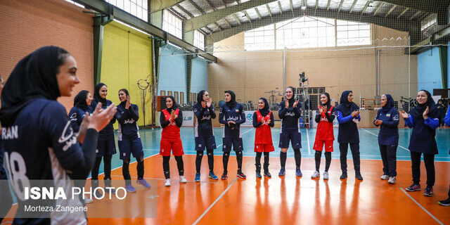 پیروزی تیم ملی والیبال زنان ایران در ۲ دیدار دوستانه 