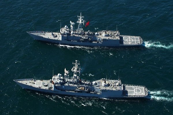 گشت زنی دریایی مشترک روسیه و چین در اقیانوس آرام
