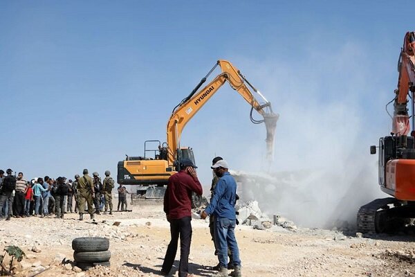 تخریب منزل ۳ خانواده فلسطینی در اریحا/مدیر مسجدالاقصی بازداشت شد