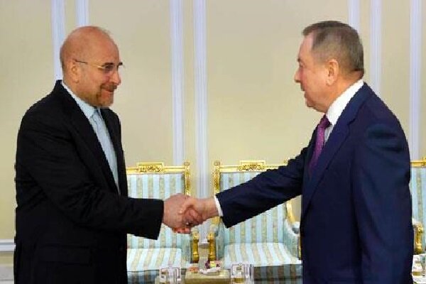 وزیر امور خارجه بلاروس با قالیباف دیدار و گفتگو کرد
