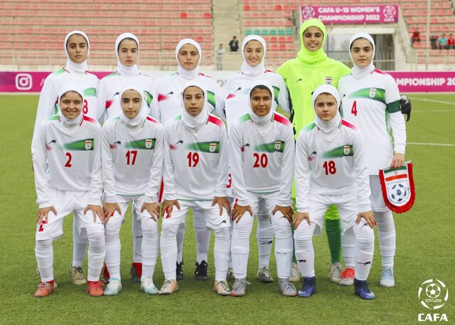 نایب قهرمانی دختران فوتبالیست ایران در کافا