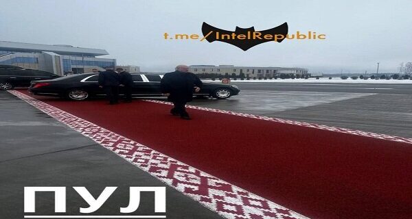 رئیس‌جمهور بلاروس برای دیدار با پوتین راهی مسکو شد