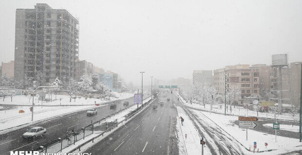 سردترین روز پایتخت از ابتدای سال رقم خورد