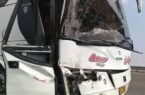 واژگونی اتوبوس در محور کردستان-کامیاران ۱۵ مصدوم برجای گذاشت