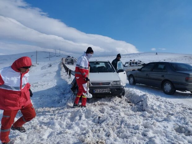 ۲۵ استان متأثر از کولاک برف و آبگرفتگی / ۵۶۰۰ نفر امدادرسانی شدند