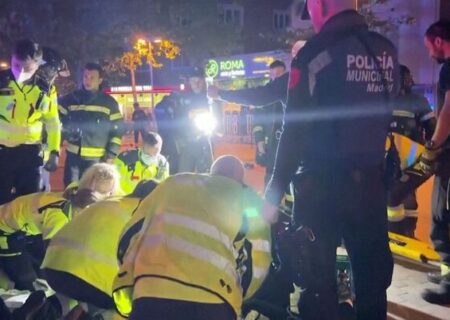 آتش سوزی در رستورانی در مادرید اسپانیا با دو کشته و ۱۲ زخمی
