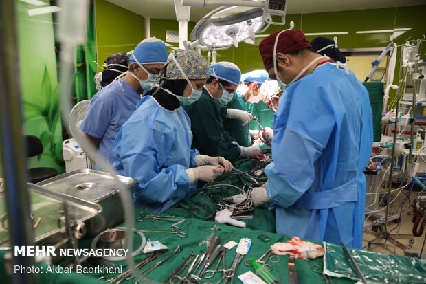 انجام ۵ عمل خاص در مرکز قلب تهران