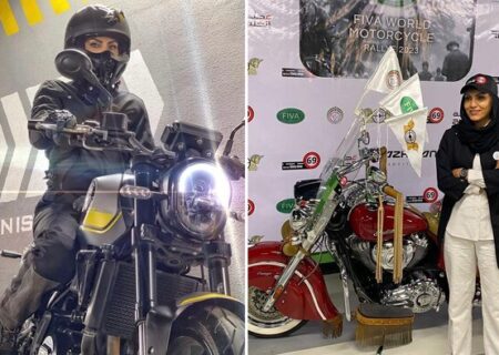 بانوی ایرانی موتورسوار برتر رالی جهانی فیوا شد