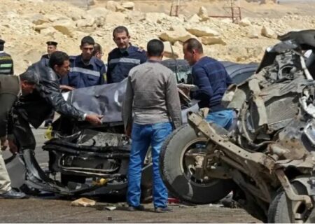 ۱۷ کشته و ۲۹ زخمی بر اثر تصادف در مصر