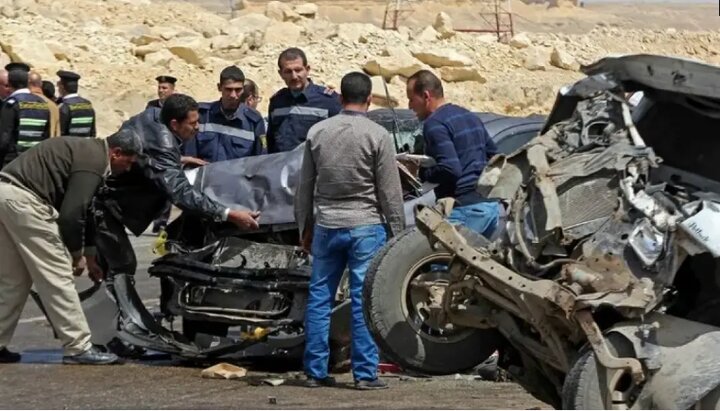 ۱۷ کشته و ۲۹ زخمی بر اثر تصادف در مصر