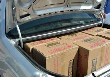 توقیف ۷ دستگاه خودرو حامل بار قاچاق در تهران
