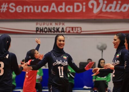 پنجمی زنان والیبال ایران در چلنجر کاپ آسیا 