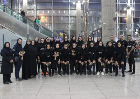 تیم ملی والیبال زنان به ایران بازگشت