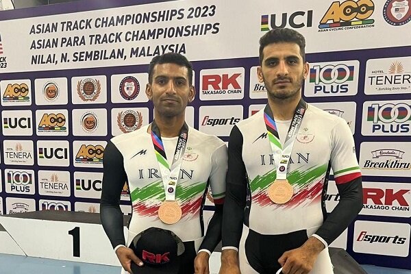 کسب مدال نقره توسط رکابزنان ایران در پاراسایکلینگ