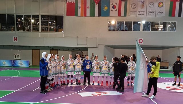 اولین برد آسیایی دختران هندبال ایران مقابل ازبکستان