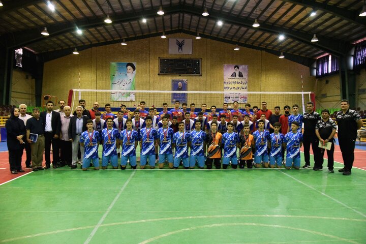 پایان مسابقات والیبال استعدادهای برتر در اصفهان