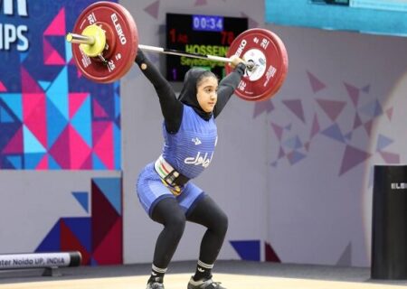 دختران وزنه‌بردار ایران ۵ مدال آسیا دشت کردند