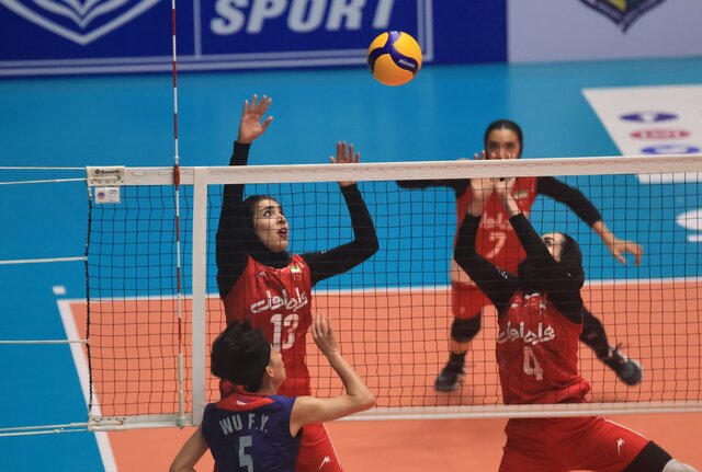دومین شکست آسیایی والیبال زنان ایران مقابل هند