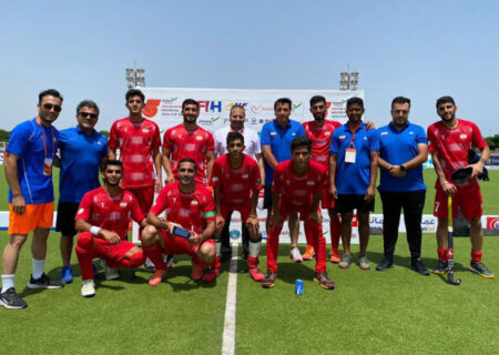 تیم ملی هاکی چمنی ایران به یک قدم جام جهانی رسید