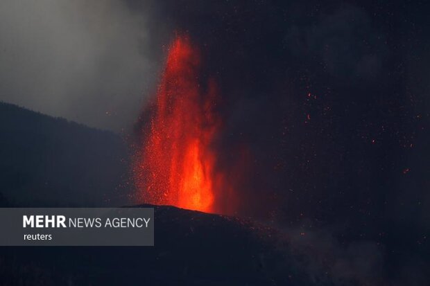 فوران آتشفشان Kilauea در هاوایی