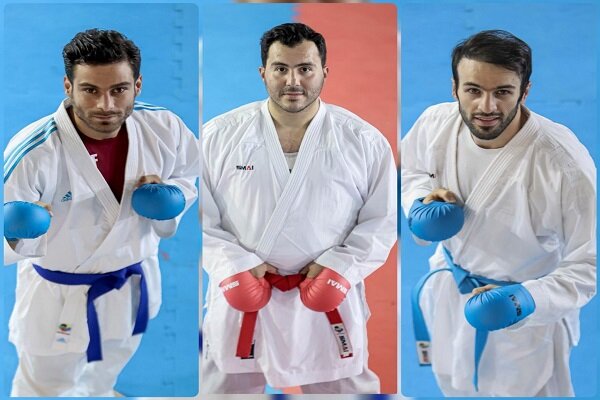 حضور سه ملی پوش کاراته در مسابقات  بازل