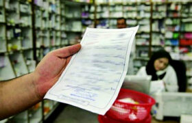 اقلام دارویی نسخه بیمار ایرانی ۲ برابر میانگین جهانی
