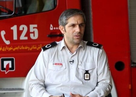 بالا بودن خسارت مالی حریق خیابان امیرکبیر/ ۲ آتش‌نشان مصدوم شدند
