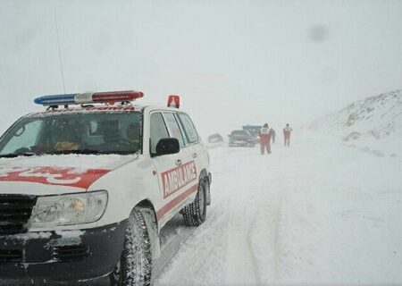 امدادرسانی به بیش از ۷۸۰۰ نفر در برف و کولاک ۱۶ استان