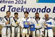 قهرمانی پاراتکواندوکاران ایران با کسب ۴ مدال طلا و یک نقره