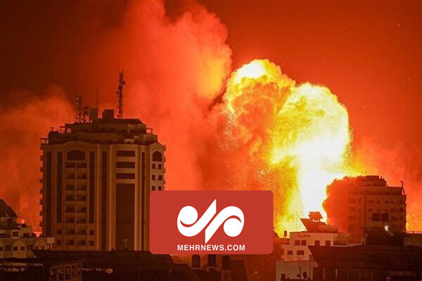 تداوم حملات بامدادی به مرکز نوار غزه/ ۱۲ فلسطینی به شهادت رسیدند